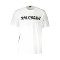 T-shirt branca com logótipo Only The Brave no peito